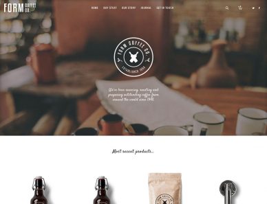 Atelier WordPress Theme Review