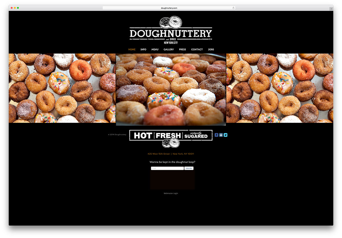 doughnuttery-bakery-wix-website-example