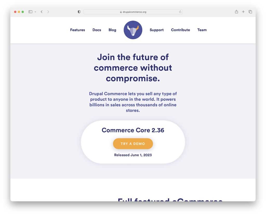 drupal open source ecommerce platform