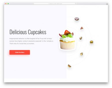 foodbar free template