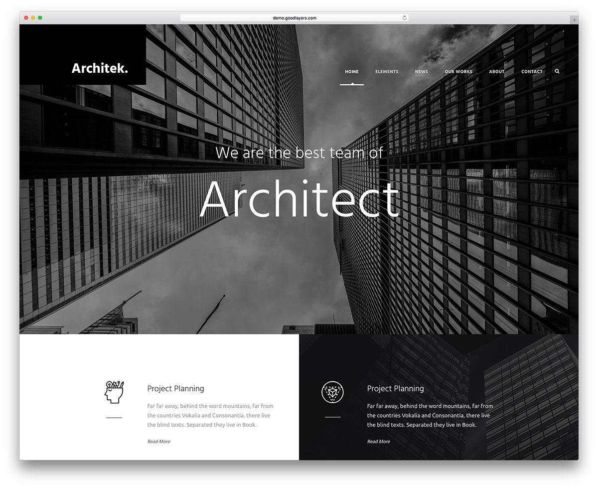 infinite-best-architect-wordpress-web-template