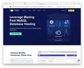 mysql database hosting providers