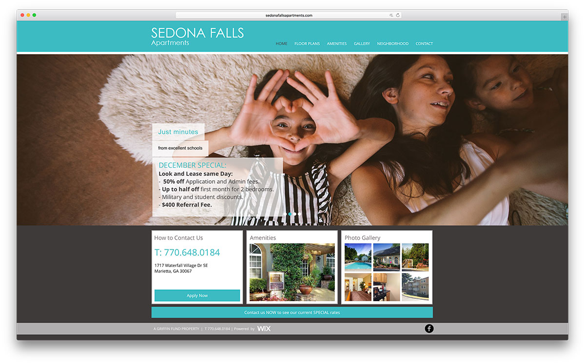 sedonafallsapartments-real-estate-site-with-wix