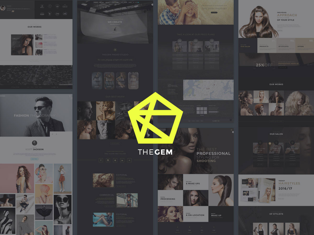 Most popular theme for photographers