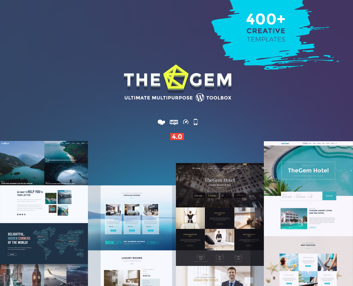 TheGem - hotel and agency booking WordPress theme