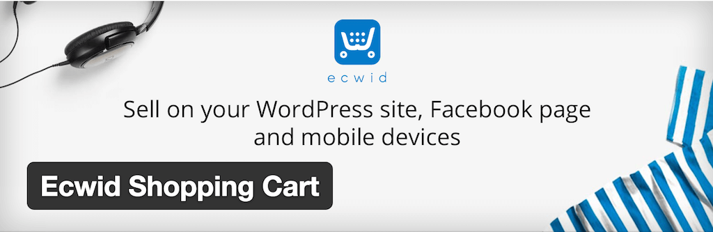 Ecwid Shopping Cart — WordPress Plugins