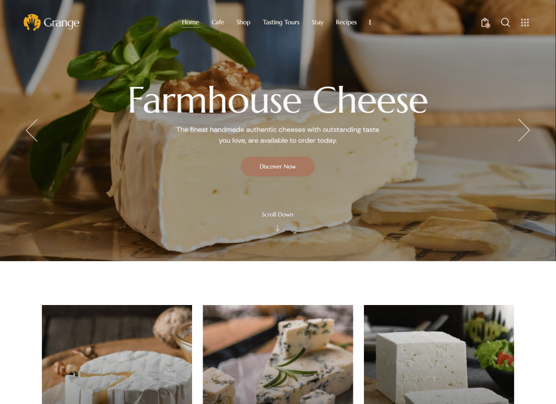 Grange | Farm, Bazaar & Food Market WordPress Theme
